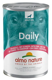 Almo Nature Daily Comida Húmeda De Cerdo Para Perros Adultos Lata 400g-2