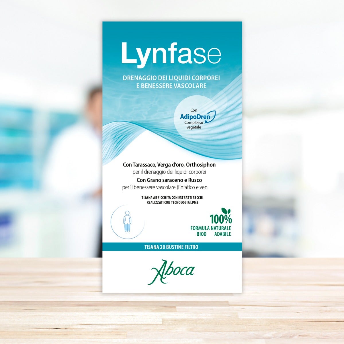 Aboca Lynfase Fitomagra Té de Hierbas 20 Sobres-5