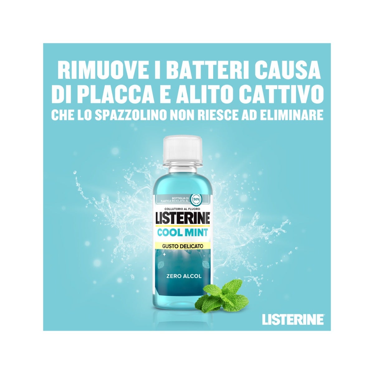Listerine Enjuague Bucal Menta Fría 95ml-11