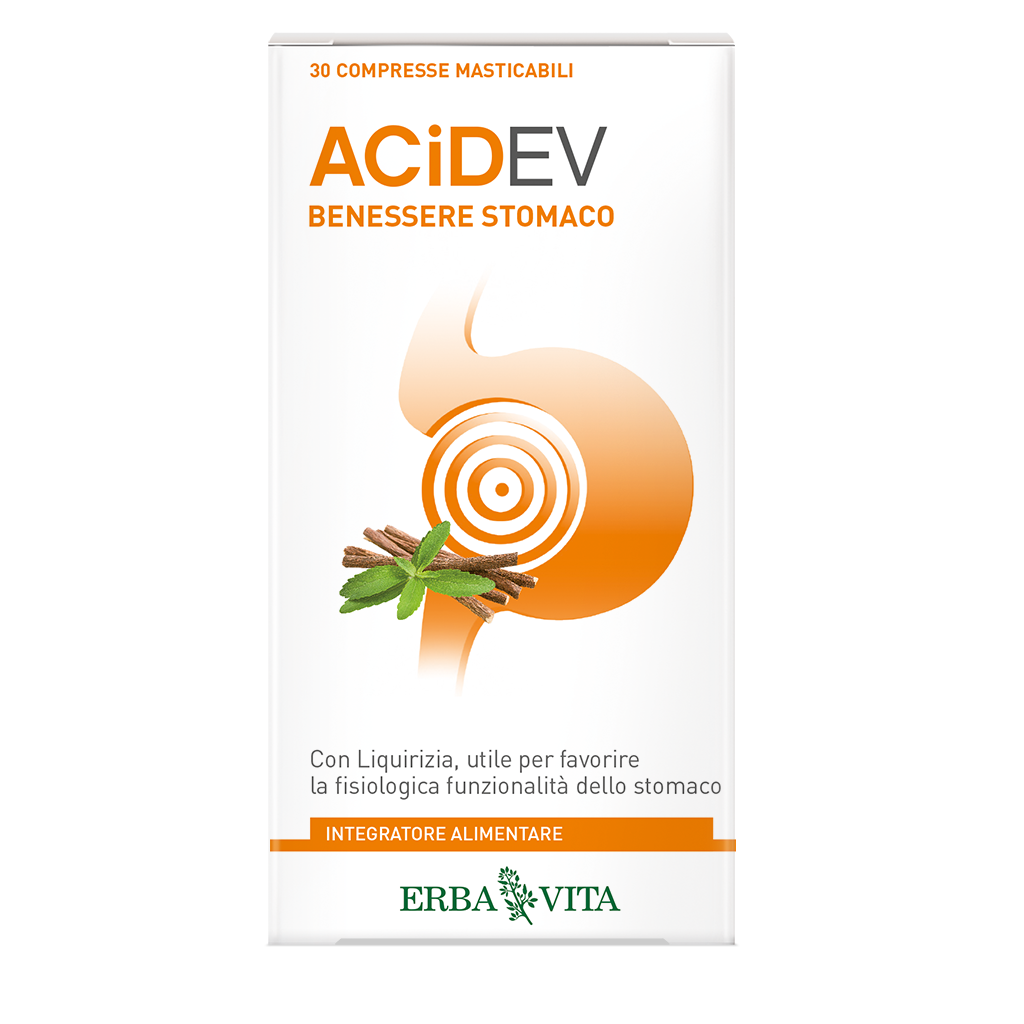 Erba Vita AcidEV 30 Comprimidos Masticables-2