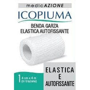 Icopiuma Venda Gasa Elástica Autofijadora 4cmx4mt-2