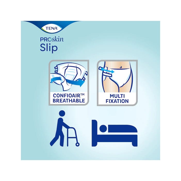 Tena Slip Incontinencia Braguitas Plus Grande 30 Piezas-5