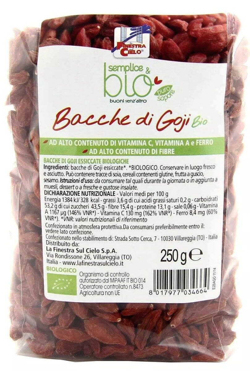 BAYAS DE GOJI 250G BIO SIMPL & BIO-1