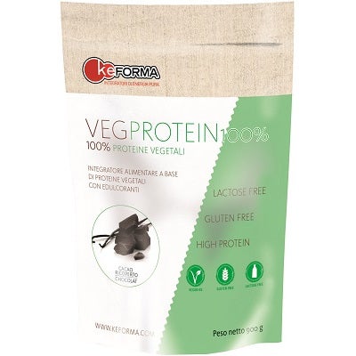 Proteína Vegetal 100% Chocolate Negro Bolsa 900g-1