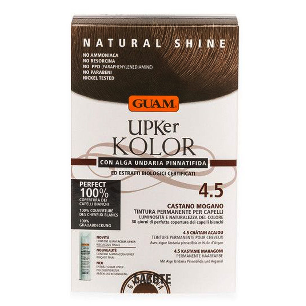 Guam Upker Kolor Tinte Capilar 4,5 Castaño Caoba-7