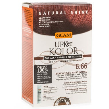 Guam Upker Kolor Tinte Capilar 6,6 Rubio Oscuro Rojo Intenso-3