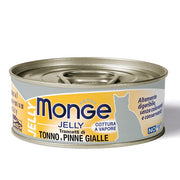 Monge Jelly Yellowfin Tuna Slices Comida Húmeda Para Gatos Adultos 80g-1