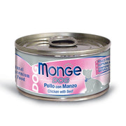 Monge Dog Pollo Con Carne De Res Comida Húmeda Para Perros Adultos 95g-1