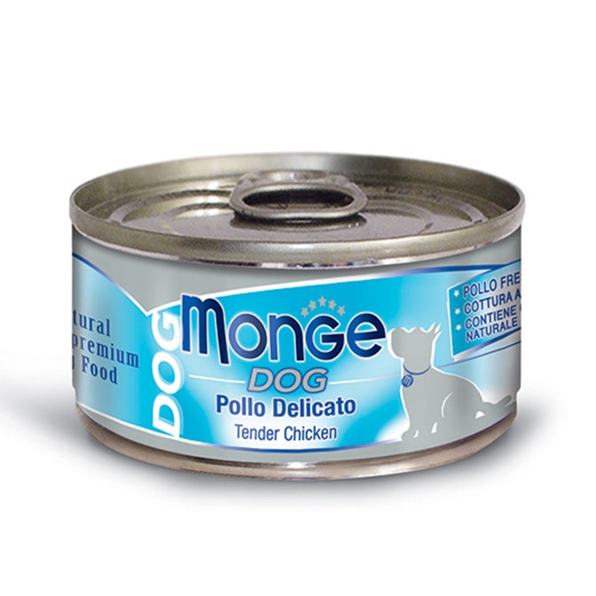 Monge Dog Delicate Chicken Comida Húmeda para Perros Adultos 95g-1