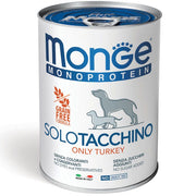 Monge Monoprotein Solo Pavo Alimento Húmedo Para Perros Adultos 400g-2