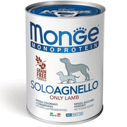 Monge Monoprotein Only Cordero Alimento Húmedo Para Perros Adultos 400g-2