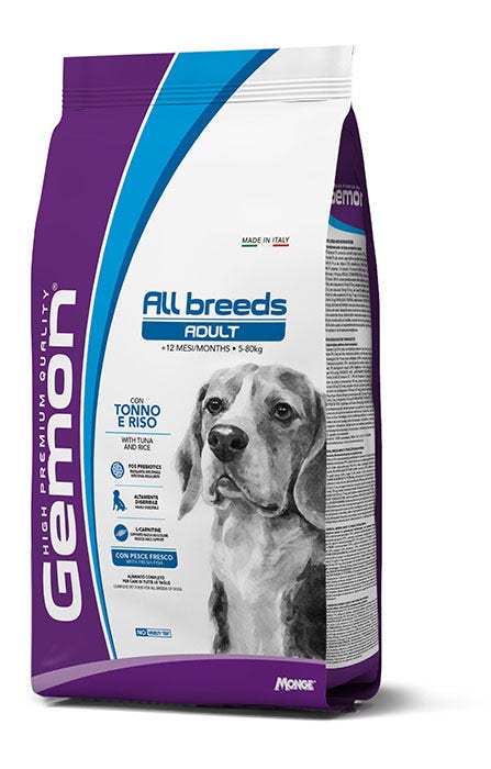 Gemon Atún Y Arroz Pienso Perros Adultos Tamaño Mediano Bolsa 15 Kg-5