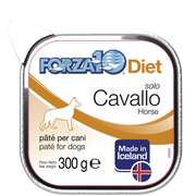 Forza10 Solo Diet Paté Cavallo Para Perros Adultos Tarrina 300g-1