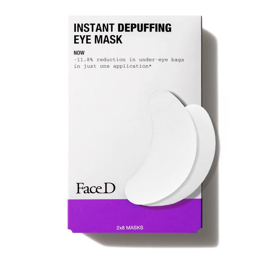 Face D Mascarilla Facial Antifatiga Ojos Efecto Inmediato 8 Parches-2