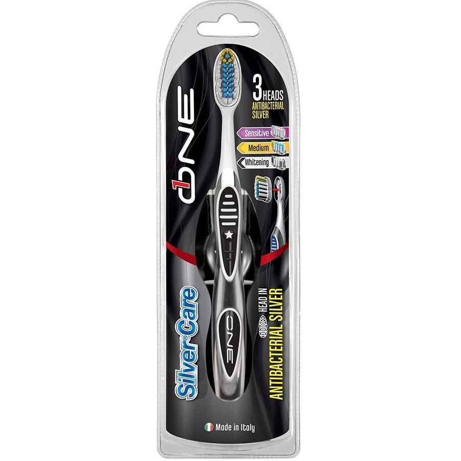 Cepillo de dientes Silvercare One 1 + cabezales de repuesto-1