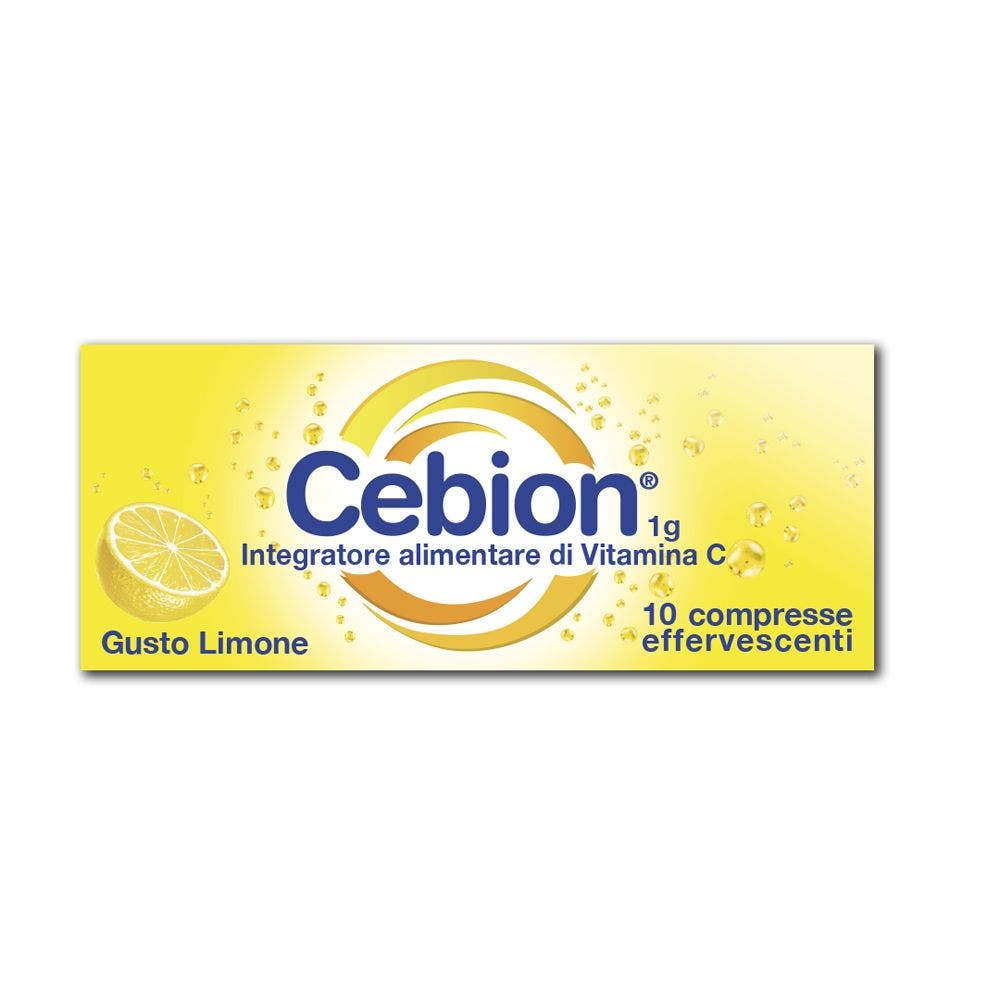 Cebion Efervescente Vitamina C Limon 10 Comprimidos-5