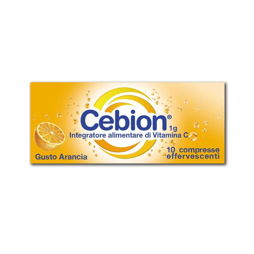 Cebion Efervescente Vitamina C Naranja 10 Comprimidos-4