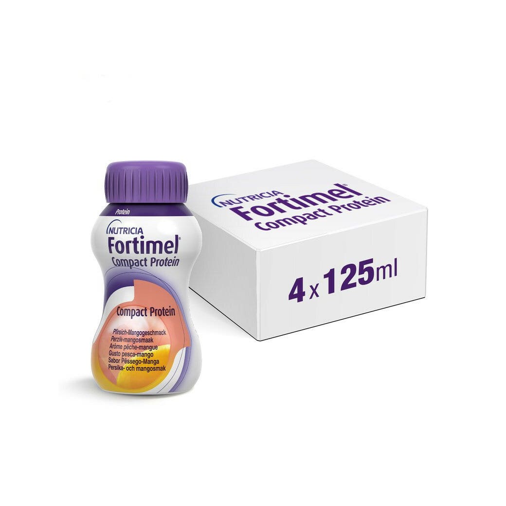Fortimel Compact Pro Melocotón-Mango 4x125ml-2
