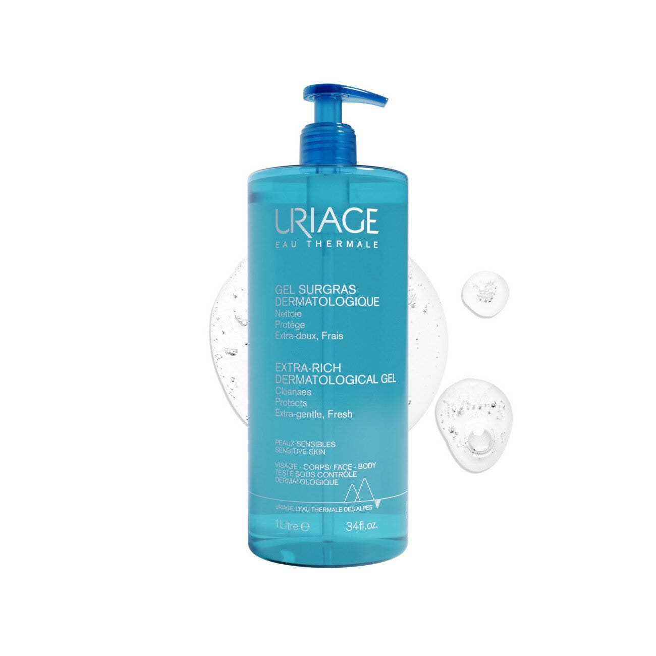 Uriage Gel Surgras 1 Litro-6