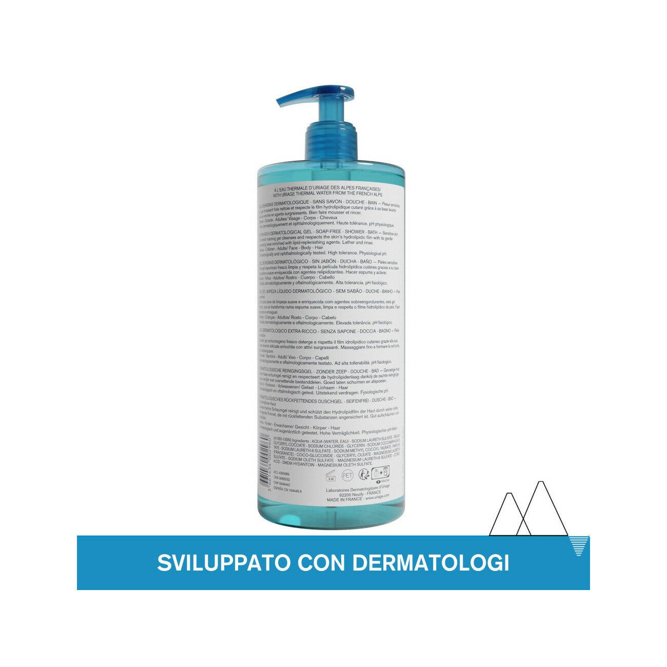 Uriage Gel Surgras 1 Litro-7