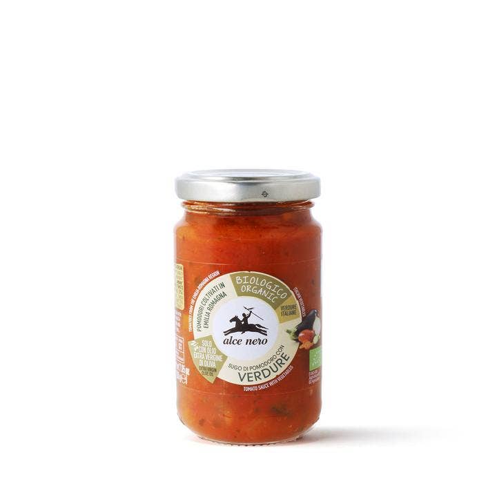 Salsa De Tomate Alce Nero Con Verduras Ecológicas 200g-2