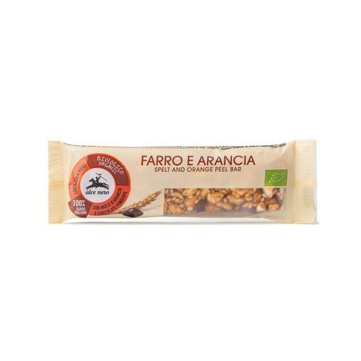 Alce Nero Barrita Ecológica De Espelta Y Naranja Con Chocolate 22g-1