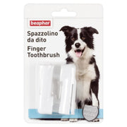 Cepillo De Dedos Para Perros 2 Piezas-1