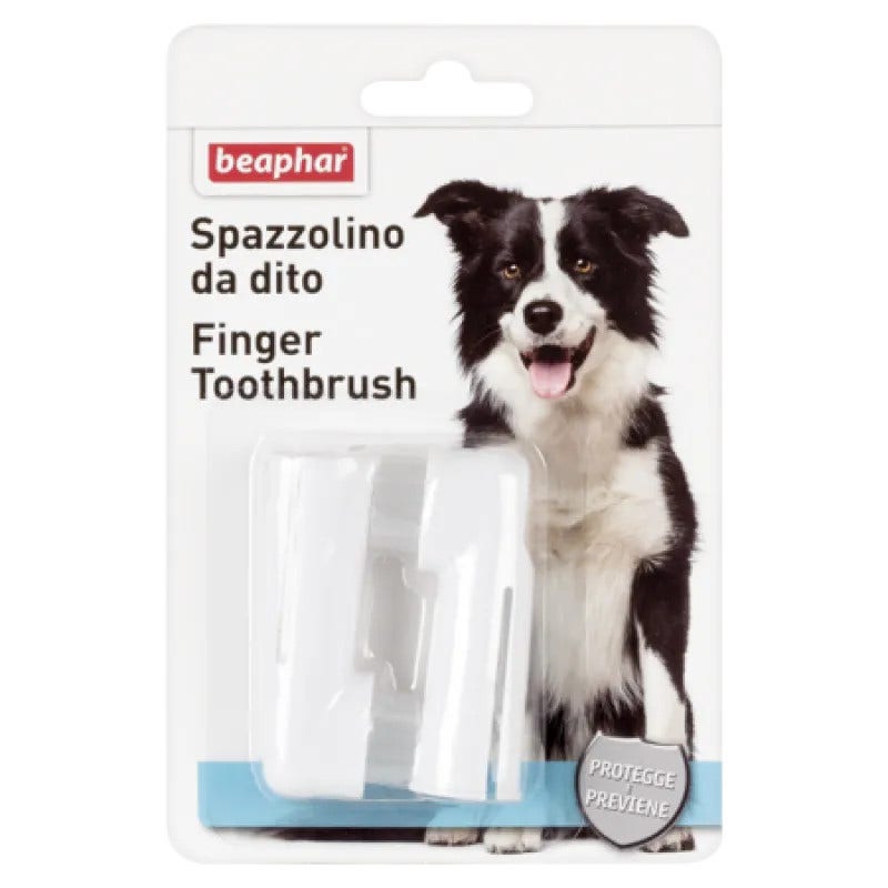 Cepillo De Dedos Para Perros 2 Piezas-1