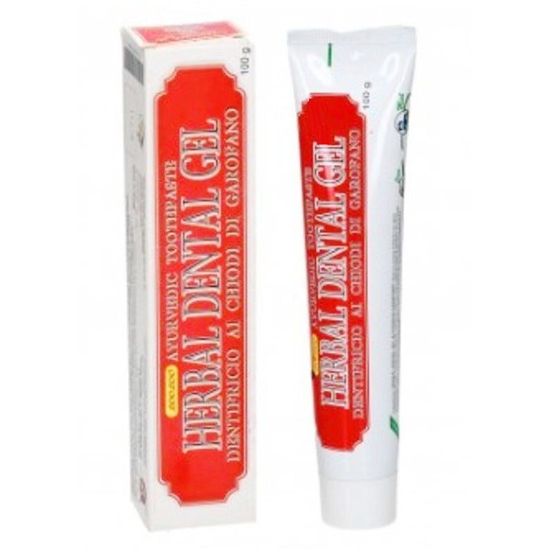 Gel dental a base de hierbas Pasta de dientes ayurvédica Clavo 100g-1