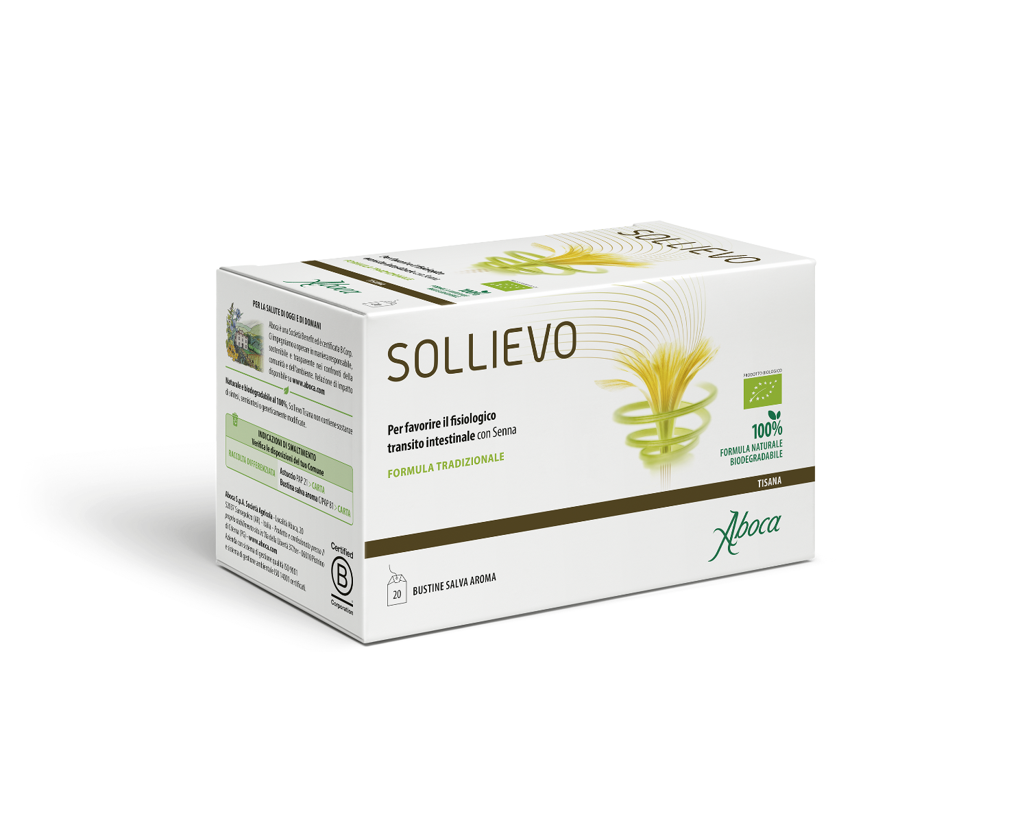 Aboca Relief Bio Té de Hierbas 20 Filtros 44g-4
