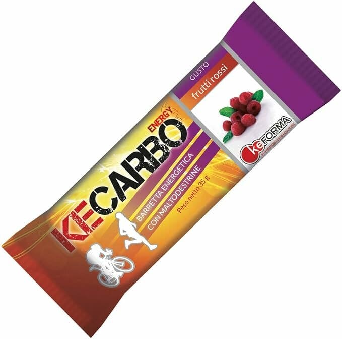 Barrita Ke Carbo Sabor Frutos Rojos 35g-1