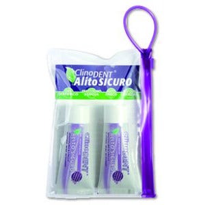 Clinodent Safe Breath Gel Dentífrico 2 tubos de 20 ml-1