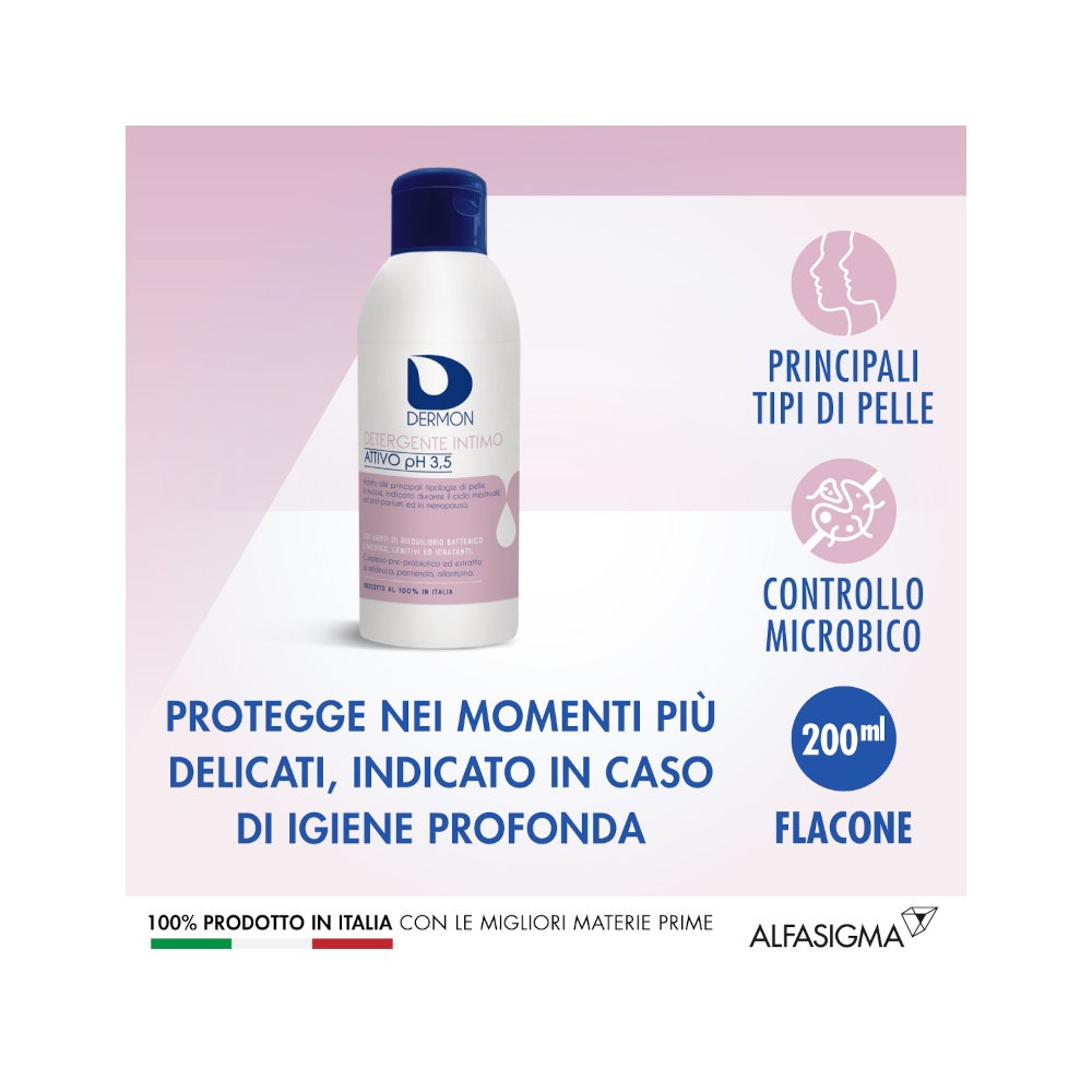 Dermon Active Limpiador Íntimo 250ml-5