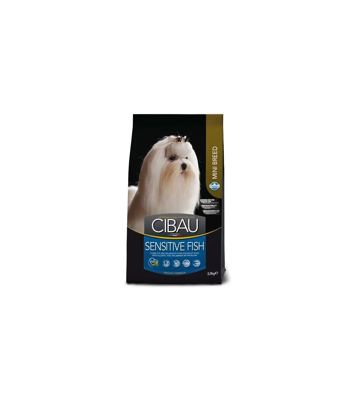 Cibau Adult Mini Sensitive Pescado Para Perros Adultos 2,5kg-1