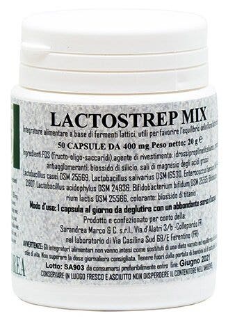 MEZCLA LACTOSTREP 500 MG 50 CPS-1