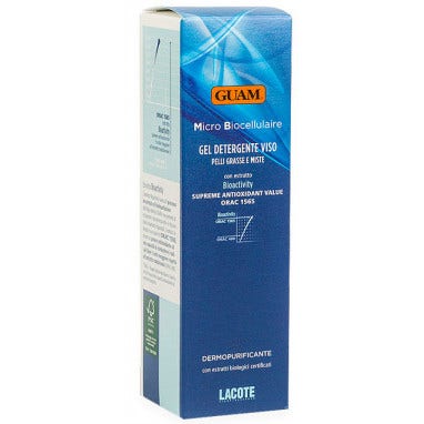 Guam Micro Biocellulaire Gel Limpiador Piel Grasa 50ml-2