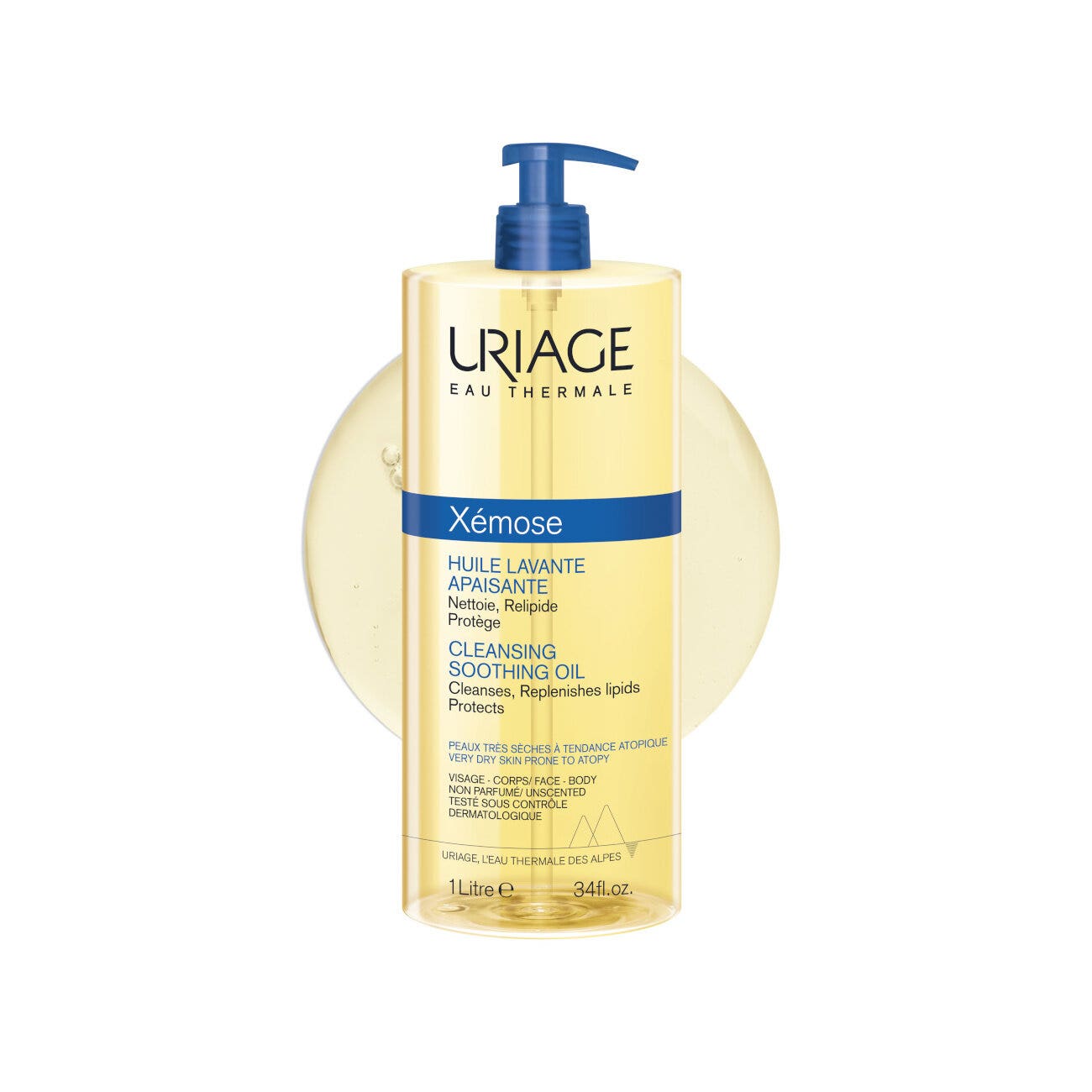 Uriage Xemose Aceite De Lavado 1 Litro-12