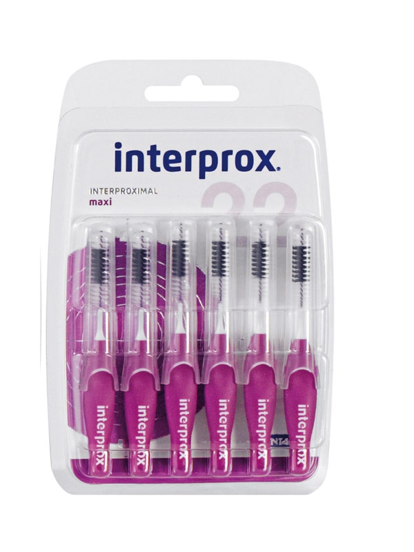 Interprox Maxi Cepillo para Espacio Interdental 2.2mm Blíster 6 Piezas-4