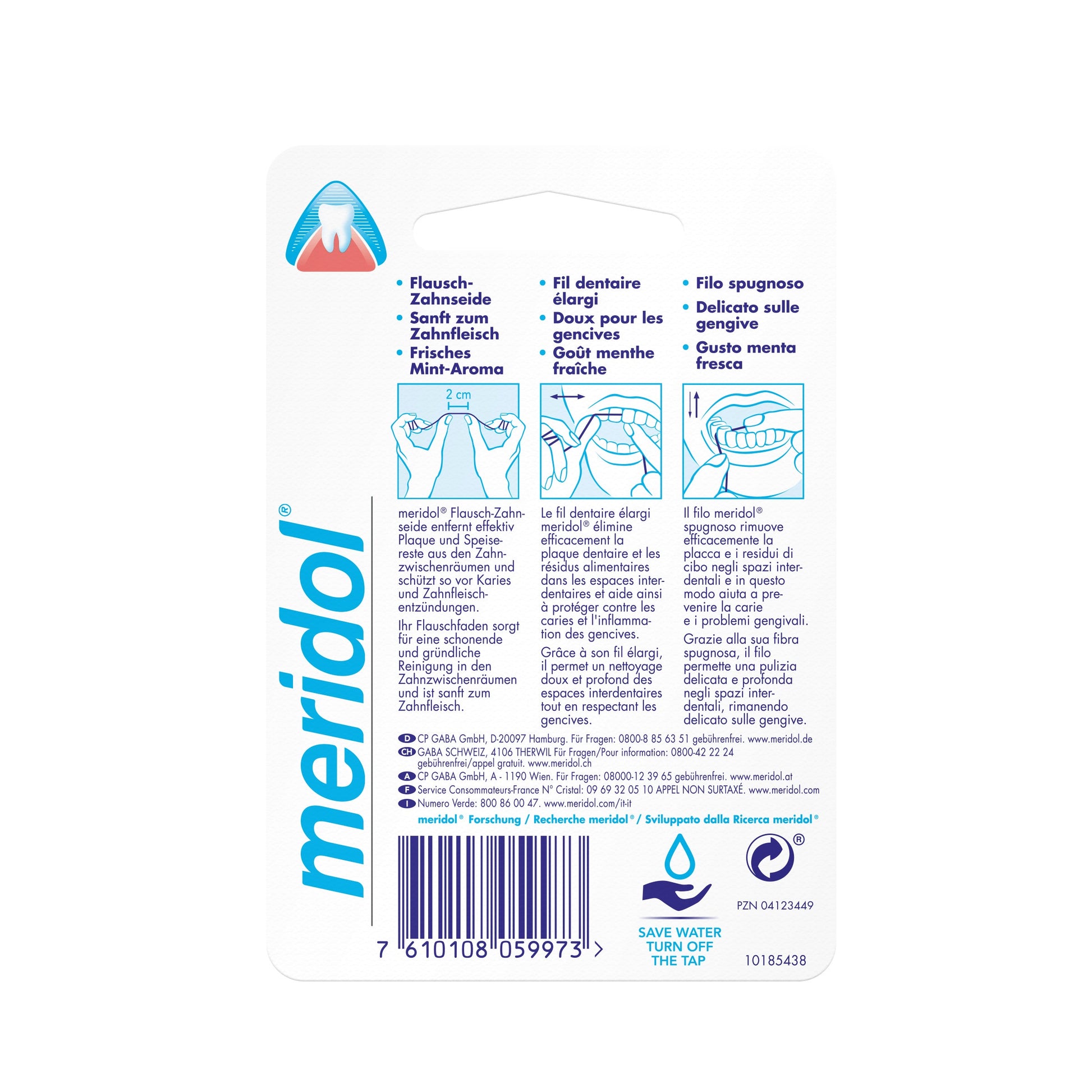 Meridol Seda Dental Encerada Expandida 40m-6