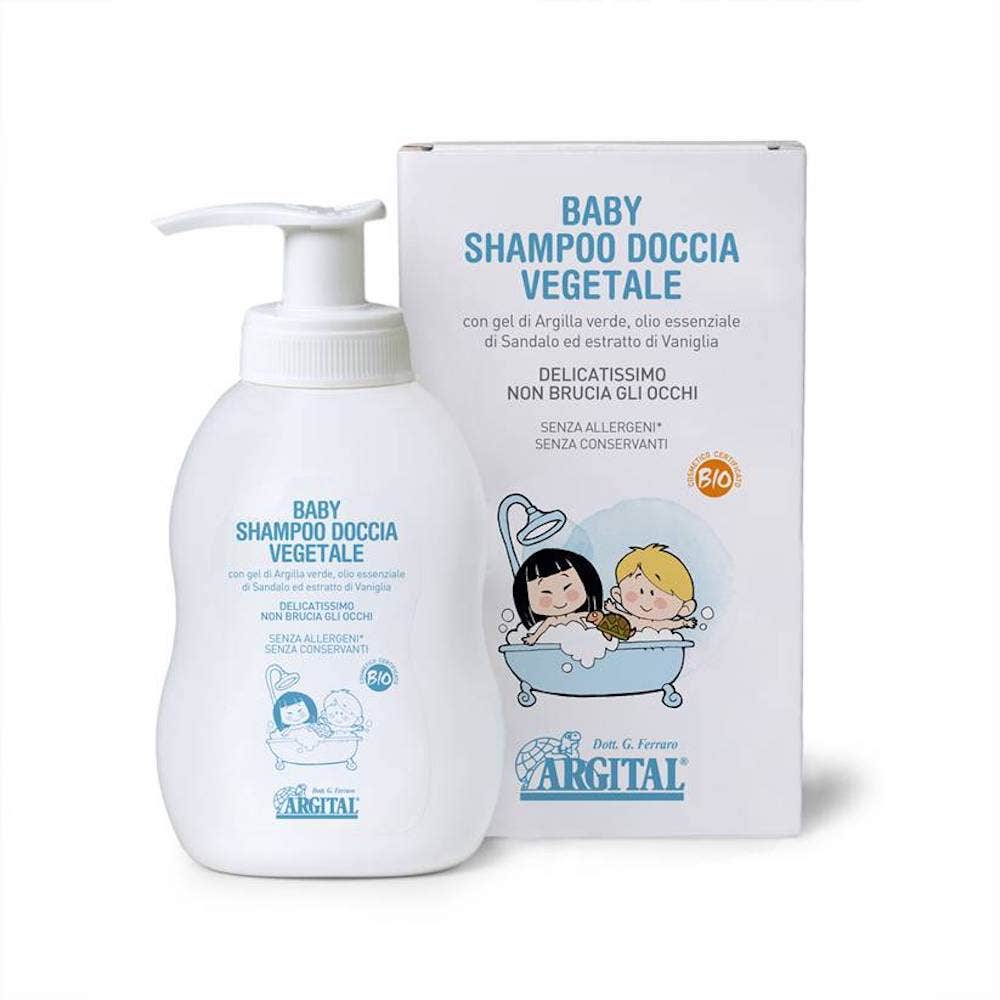 Argital Bebé Champú Ducha Vegetal 250ml-1