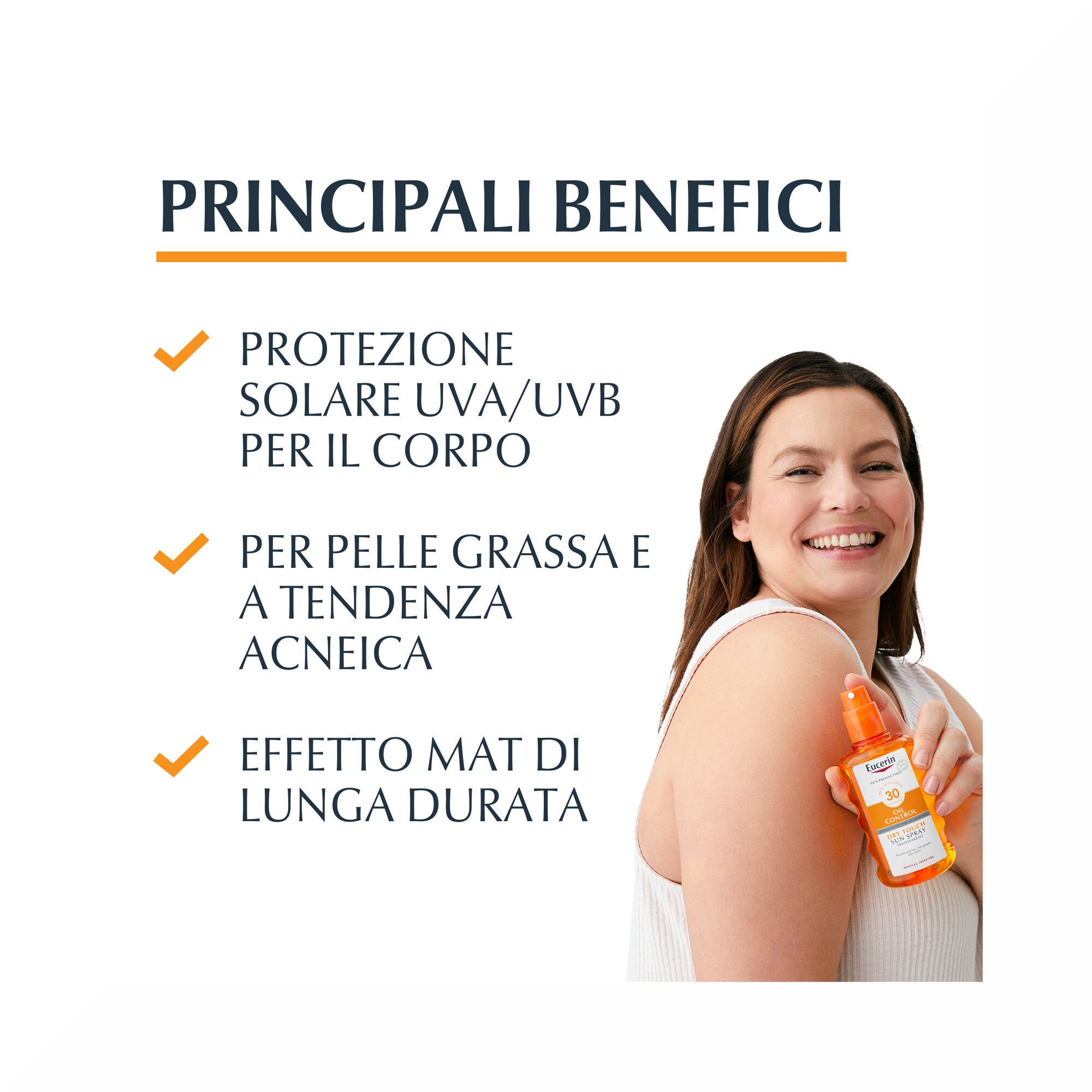 Eucerin SunSensible Protect Sun Spray Transparente SPF30 200ml-2