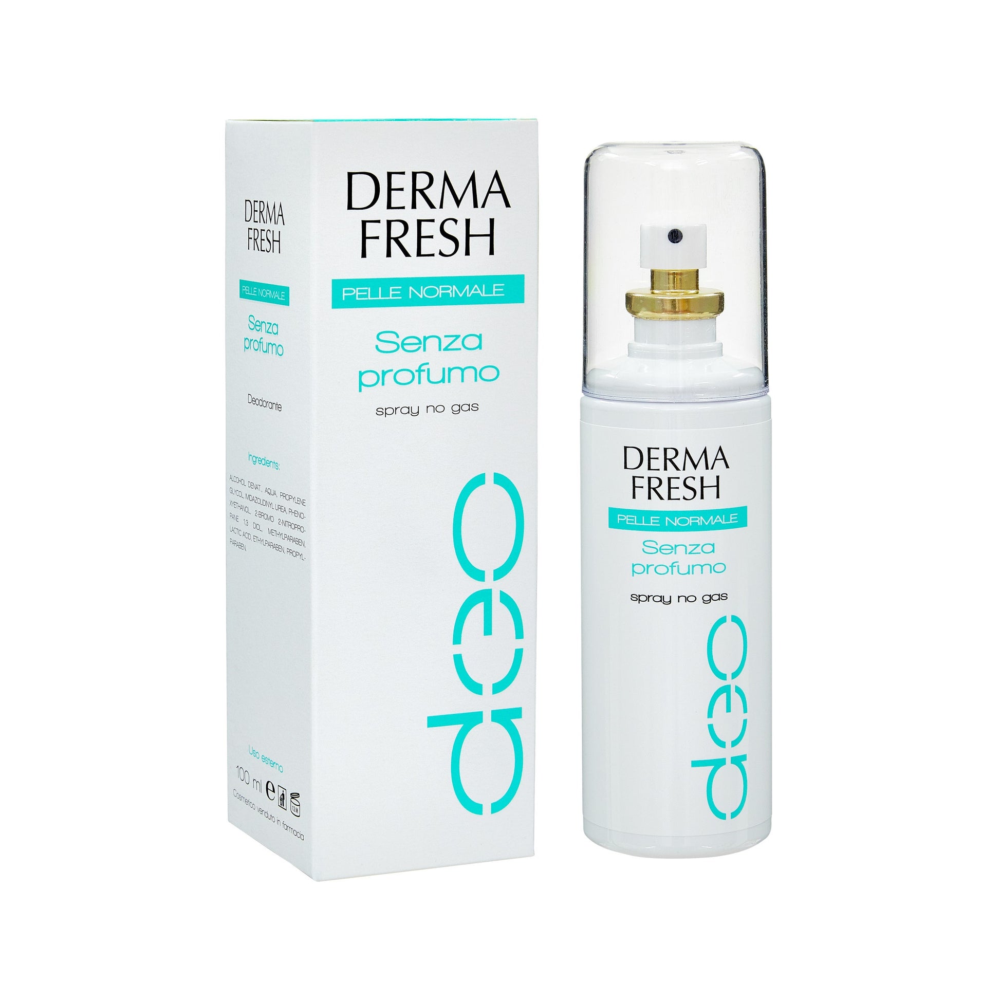 Dermafresh Deo Spray Piel Normal Sin Perfume 100ml-2
