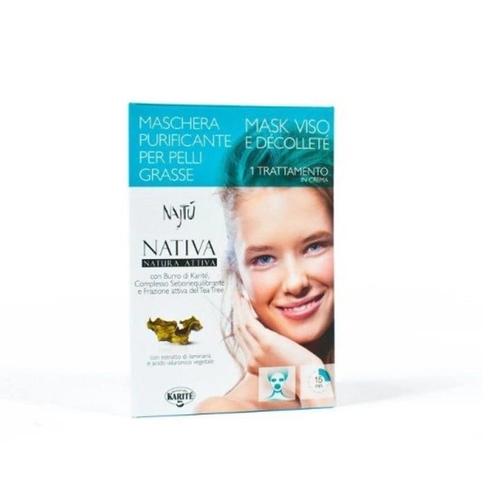 Najtu Mascarilla Purificante Piel Grasa Monodosis 15ml-1