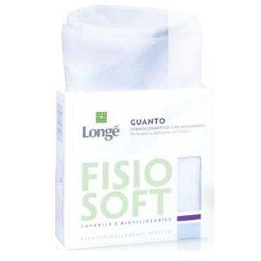 Guante Dermocosmético Longè Fisio Soft Microfibra 1 Pieza 14x21cm-2