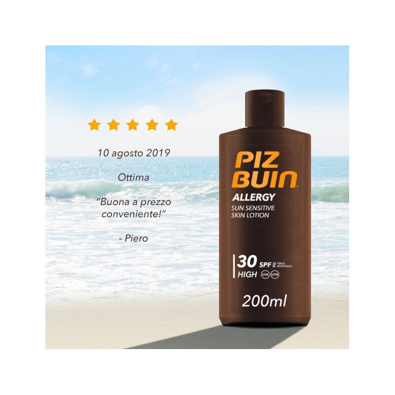 Piz Buin Leche Solar Alergia SPF 30 Alto 150ml-7