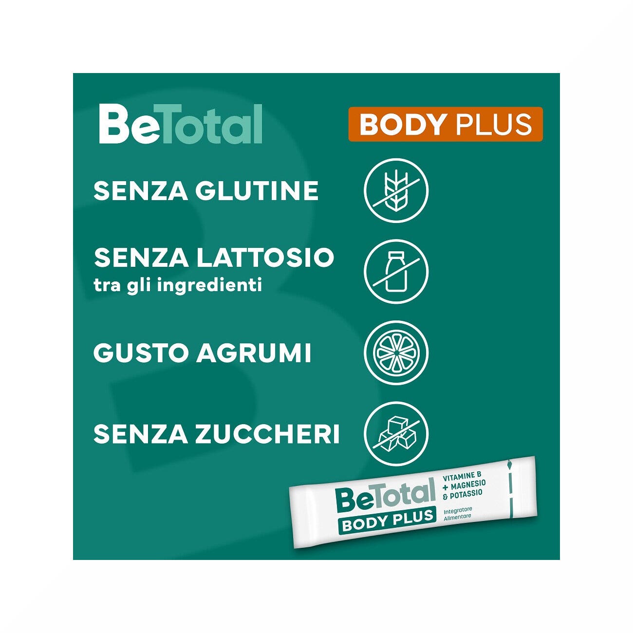 Be-Total Body Plus 20 Sobres-6