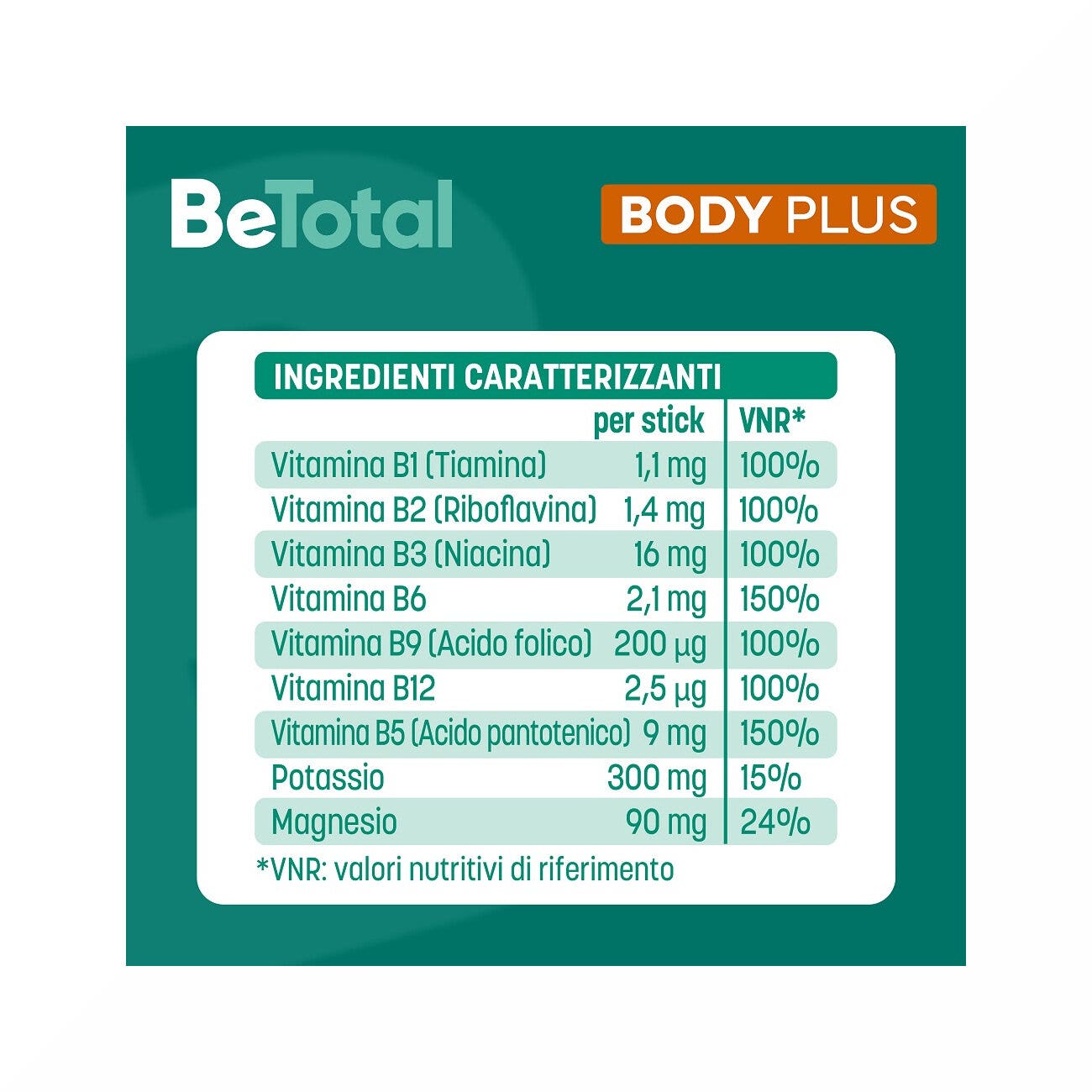 Be-Total Body Plus 20 Sobres-7