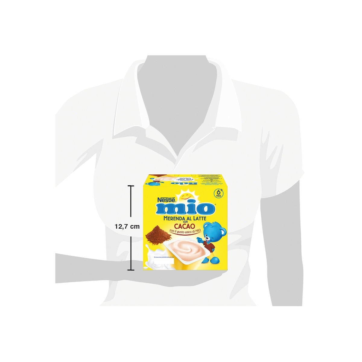 Nestlè Mio Snack Cacao 4x100g 6Mesi+-6