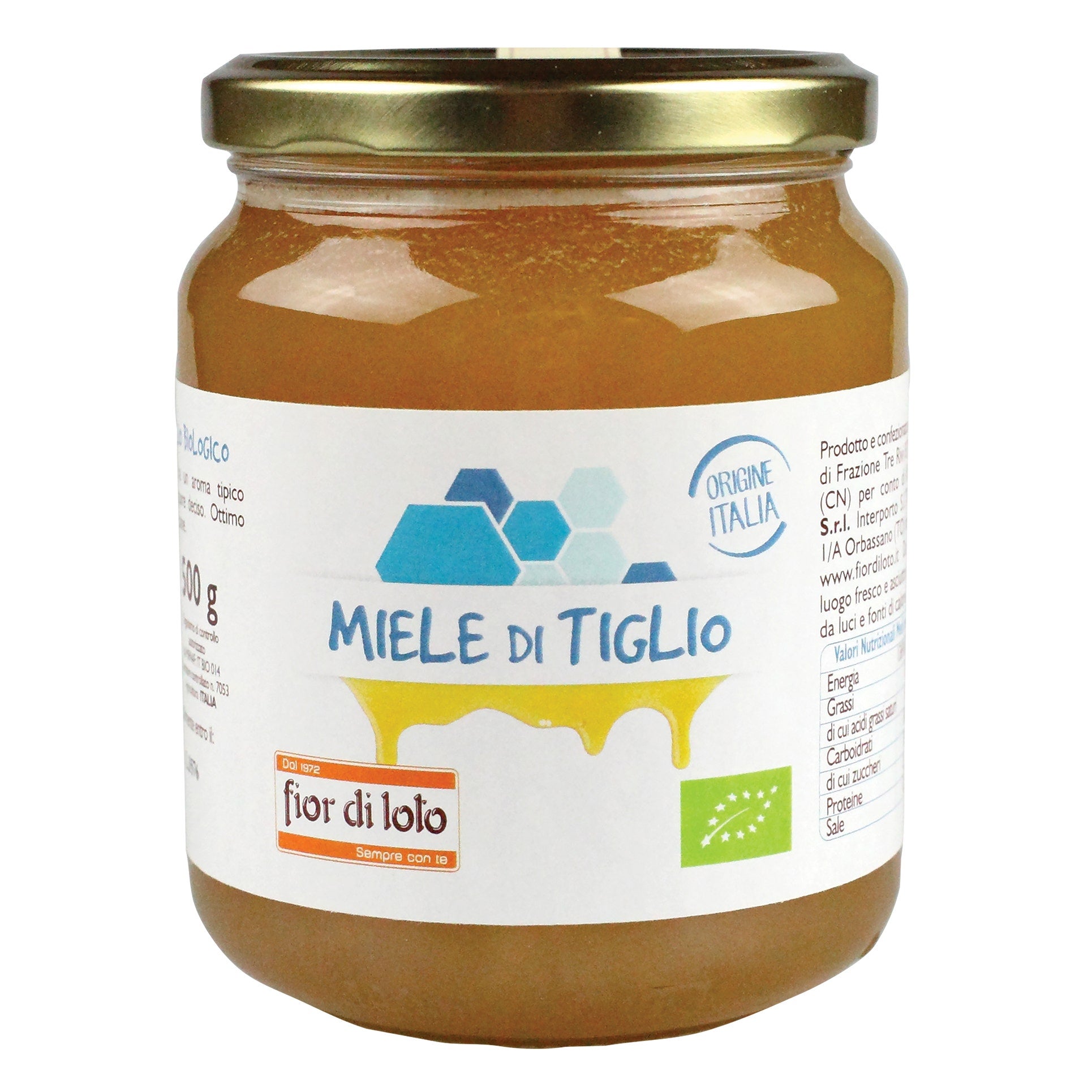 Flores de Loto Miel de Tilo Ecológica 500g-1