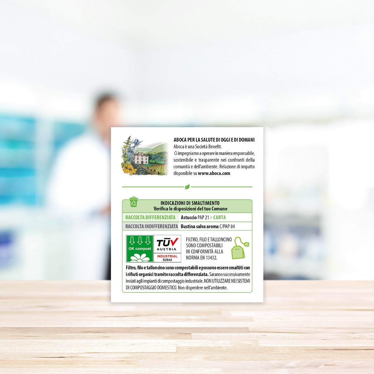 Aboca Adiprox Fitomagra Té De Hierbas 20 Sobres-9
